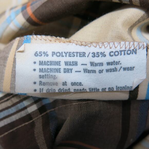 VINTAGE CITY LIGHTS Plaid Western Button Up Shirt Size 9/10 Women Country Girl - Picture 6 of 6